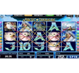 เล่นพนันออนไลน์ เกมสล็อต Arctic Treasure เล่นสนุกกำไรดี 